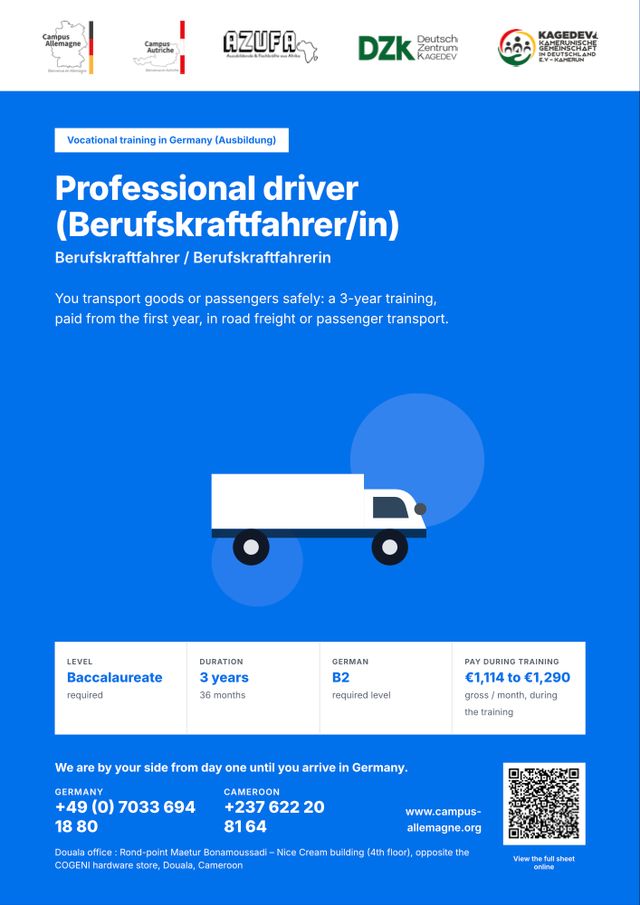 Occupation brochure