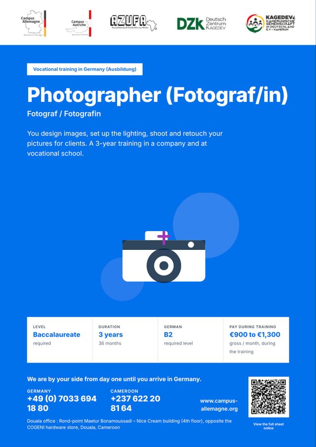 Occupation brochure