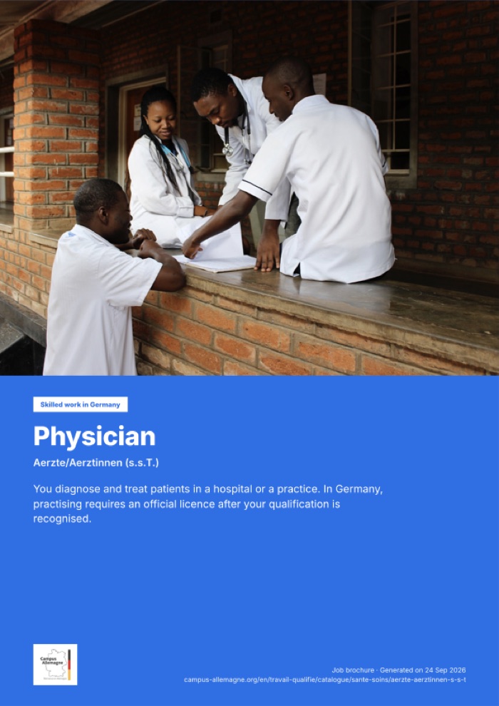 Occupation brochure