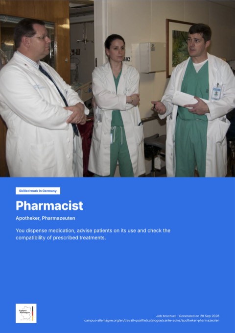 Occupation brochure