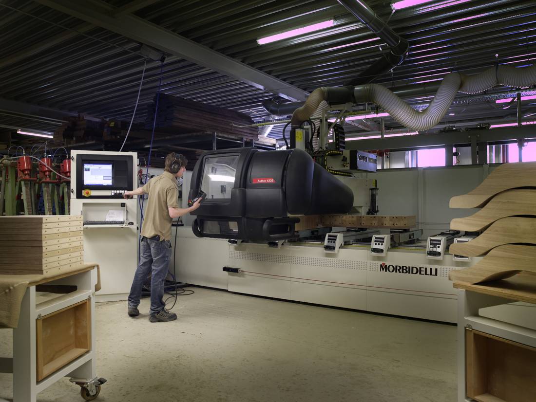 Management - Woodworking, at work