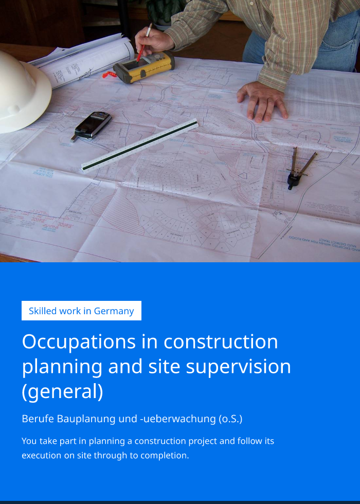 Occupation brochure
