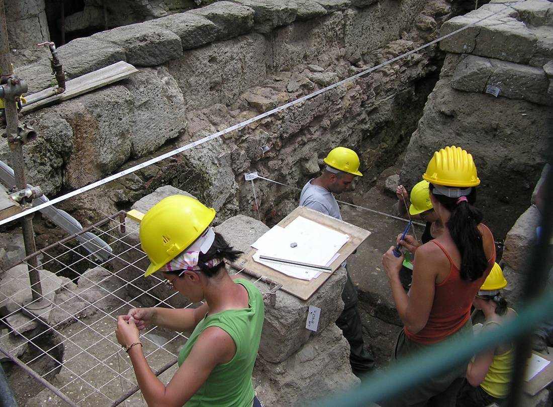Archaeology Assistant, at work