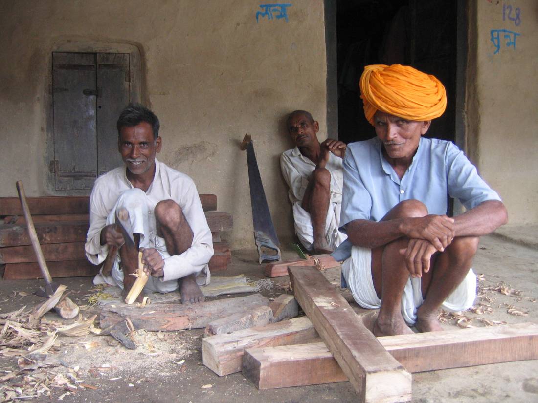 Construction Carpenter, at work