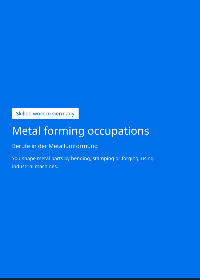 Occupation brochure