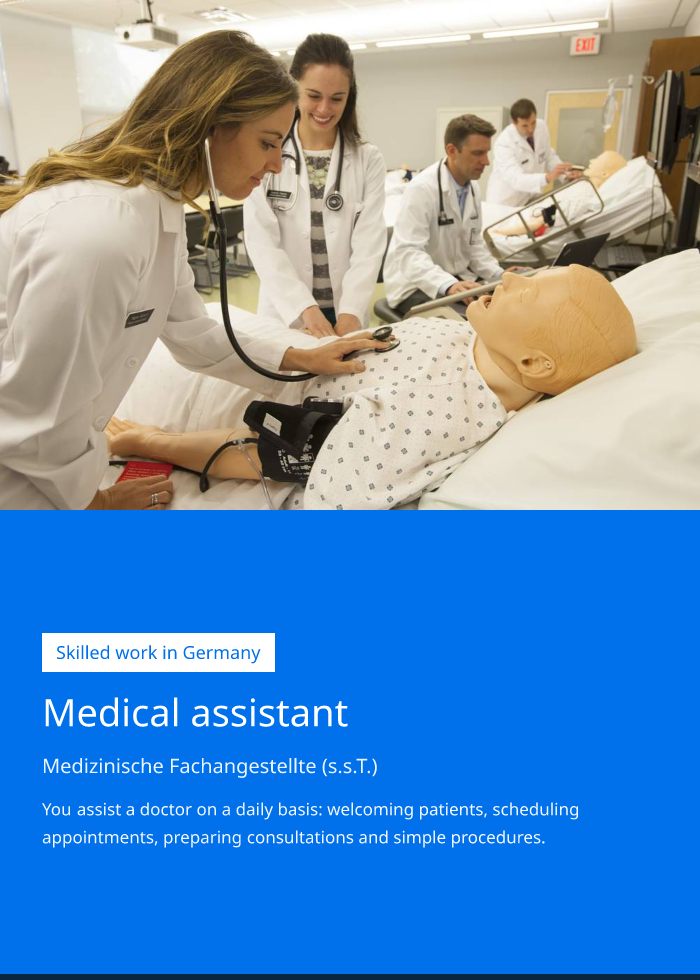 Occupation brochure